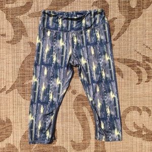 Athleisure Workout Capri Leggings by Kyodan Medium